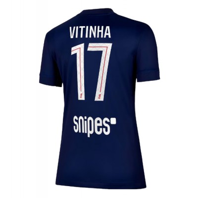 Paris Saint-Germain Vitinha #17 Hjemmedrakt Dame 2025-26 Kortermet Paris Saint-Germain Vitinha #17 Hjemmedrakt Dame 2025-26 Kortermet